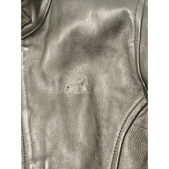 LEATHER CLUB LEATHER JACKET Men Small Byker Motorsports - Picture 4 of 13